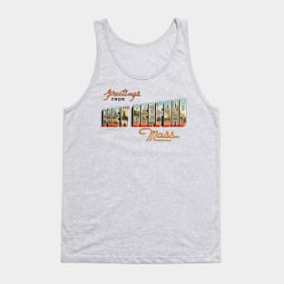 Greetings from New Bedford Massachusetts Tank Top